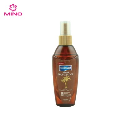 Private Label nourishing SPF 8 bronze tanning spray tan